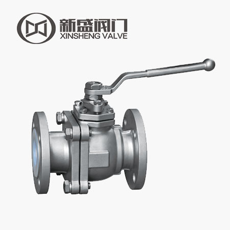 Guirongjiao fluorine-butterfly stainless steel flanged ball valves